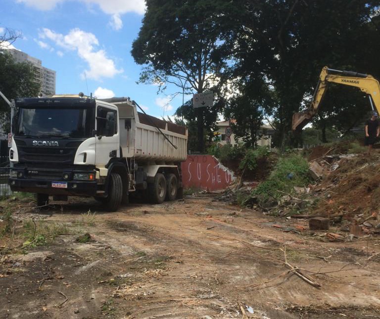 Limpeza do Terreno da Nova Sede do HRDM